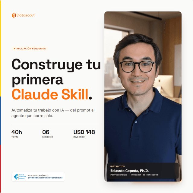 Construye tu primera Claude Skill — Datoscout